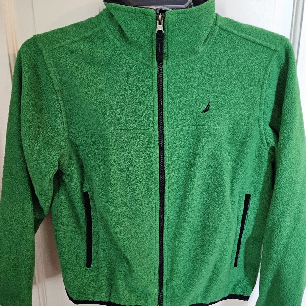 Nautica Kids Green Fleece Jacket